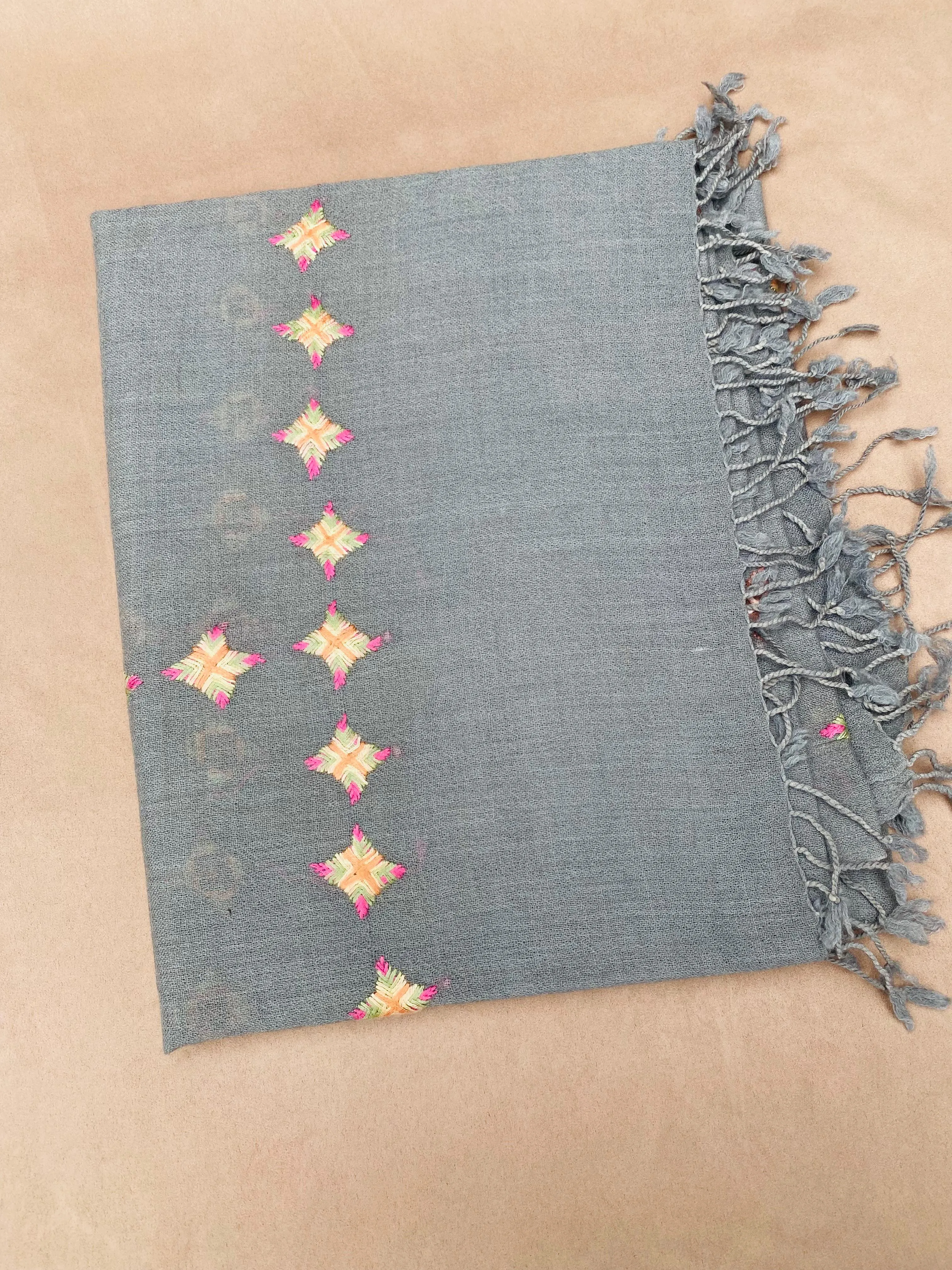 Hand-Woven Pure Woolen Shawl