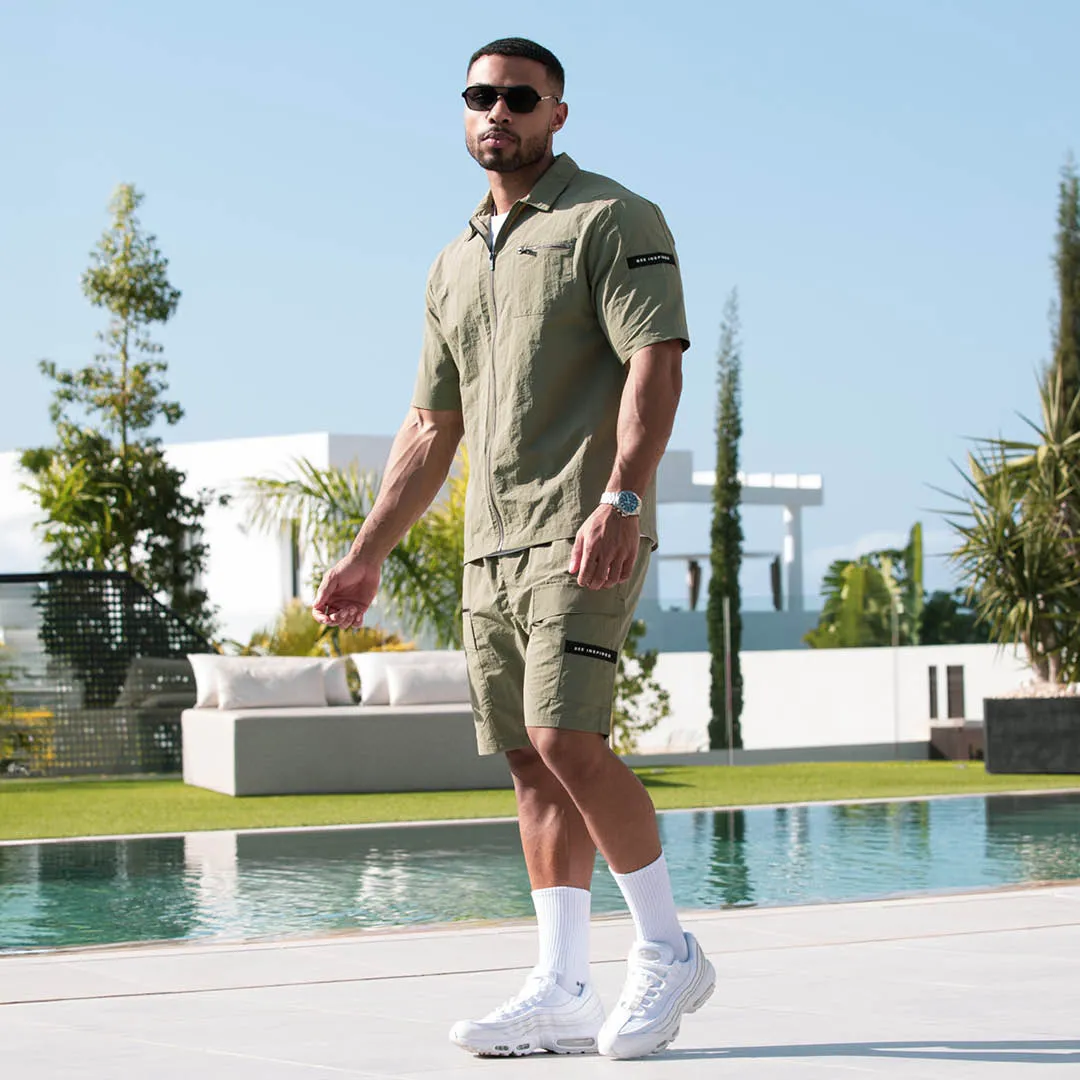 Hanley Overshirt - Light Khaki