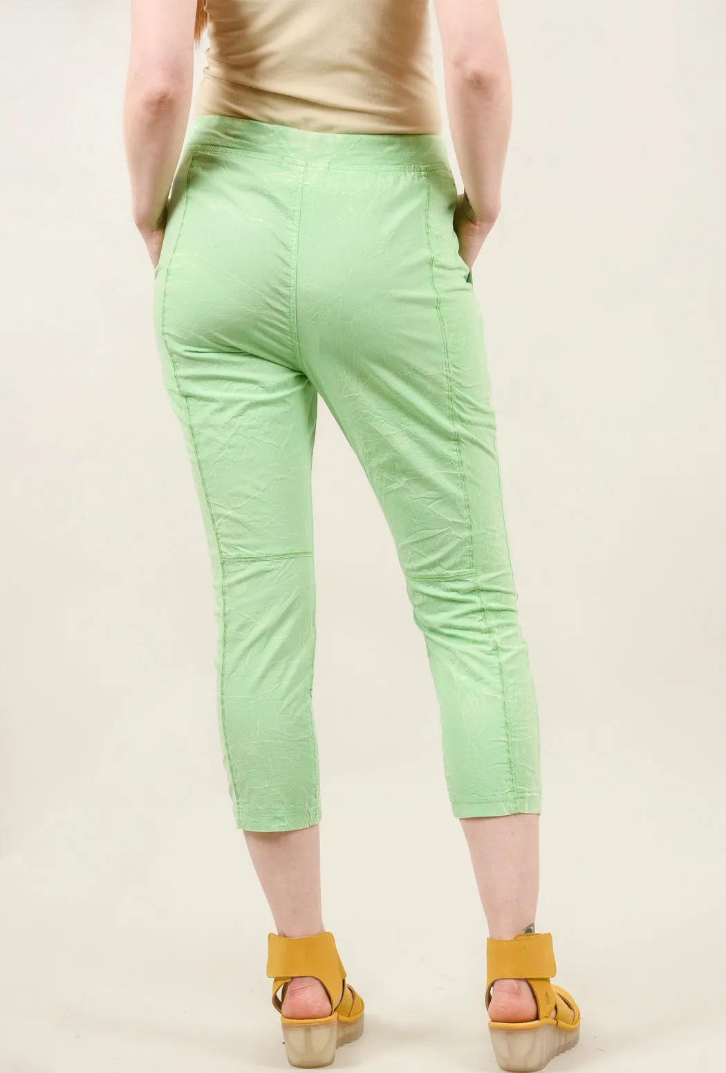 Hattie Crop Legging, Vault Green