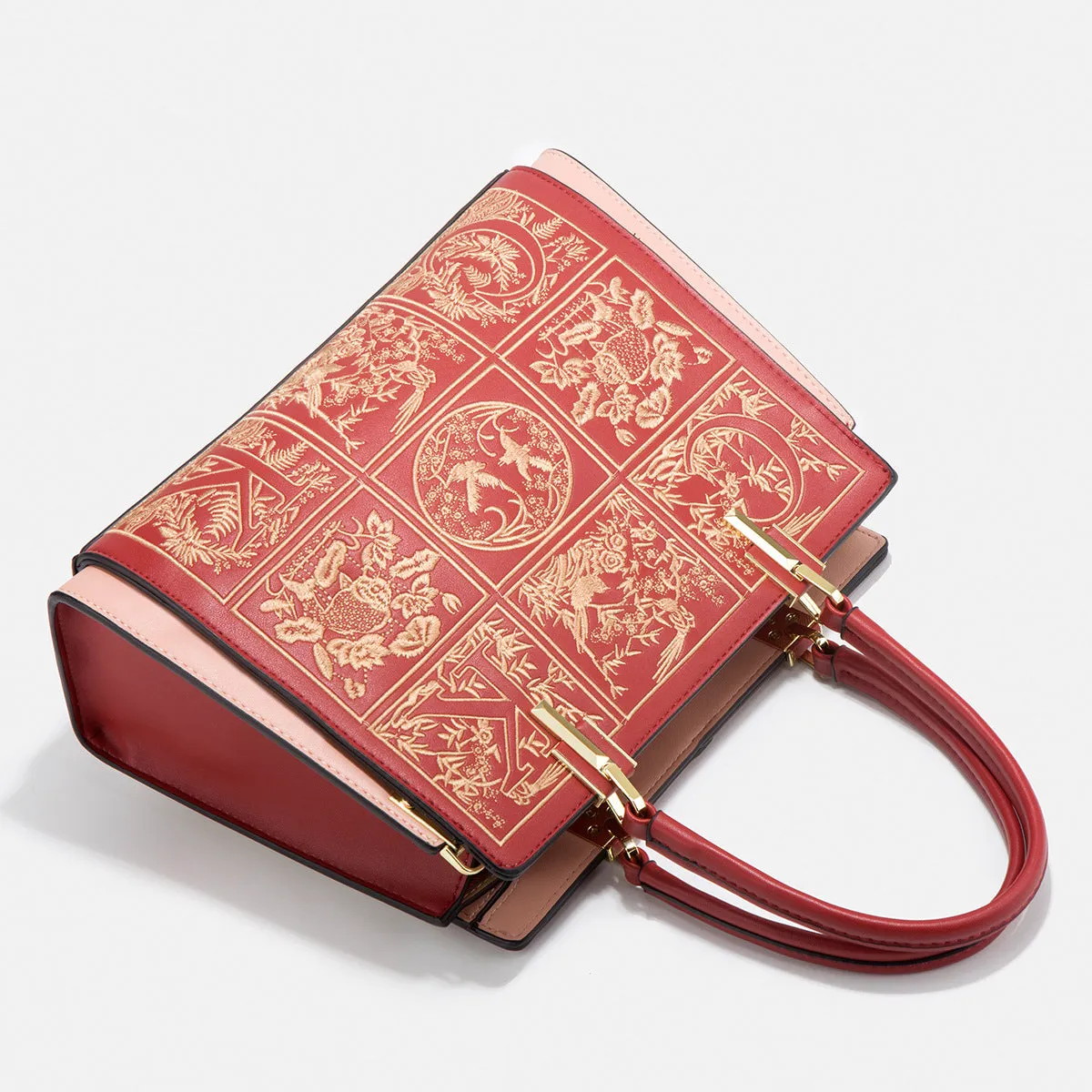 Medium-Sized Havilah Embroidery-Designed Fashionable Tote Bag