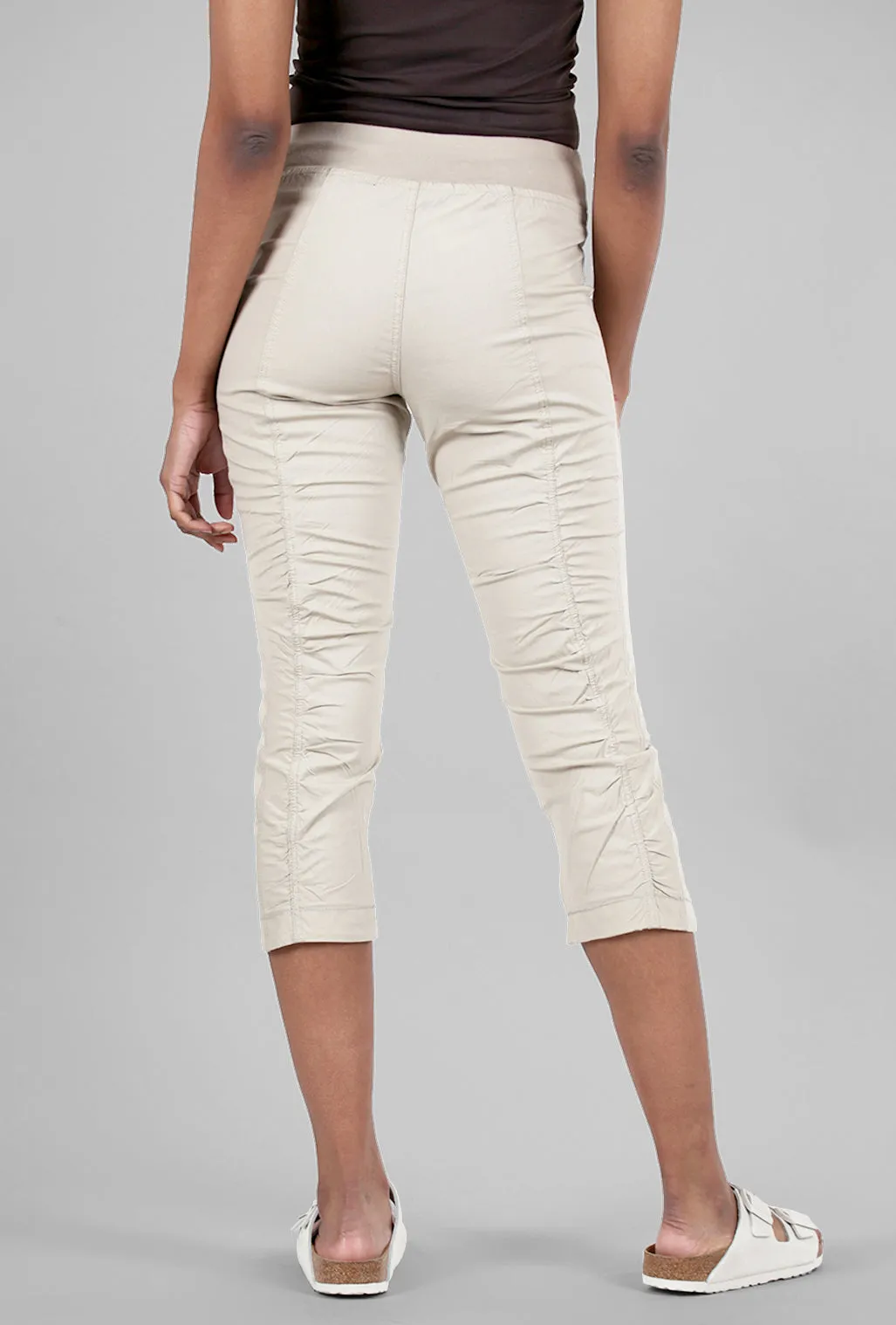 Iris Crop Pant, Sand