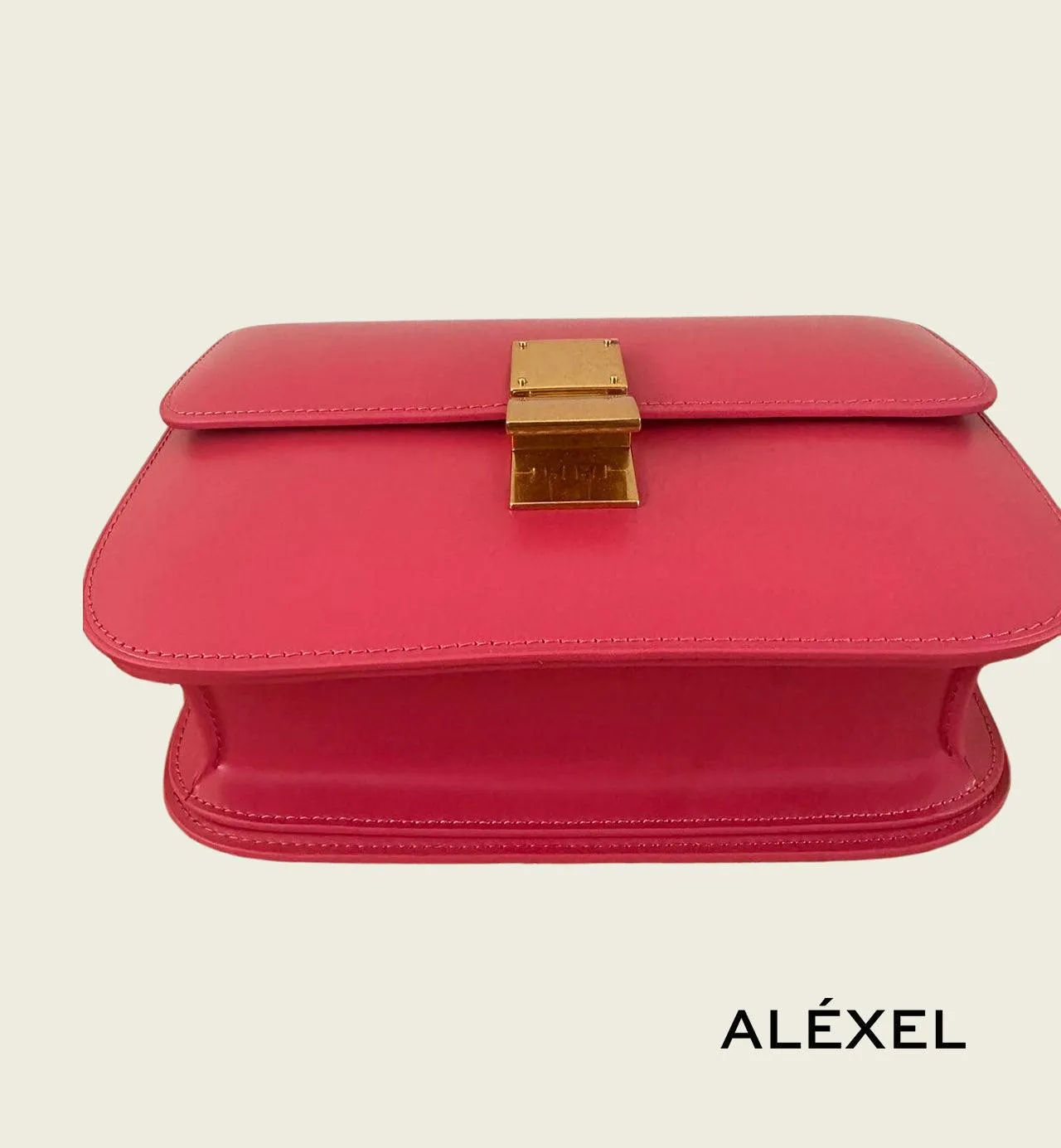 Italian Calfskin Leather Bag Designer Bag Italian Leather Box Bag, Classic Crossbody Bag, Shoulder Bag, Minimalist Genuine Leather Purse