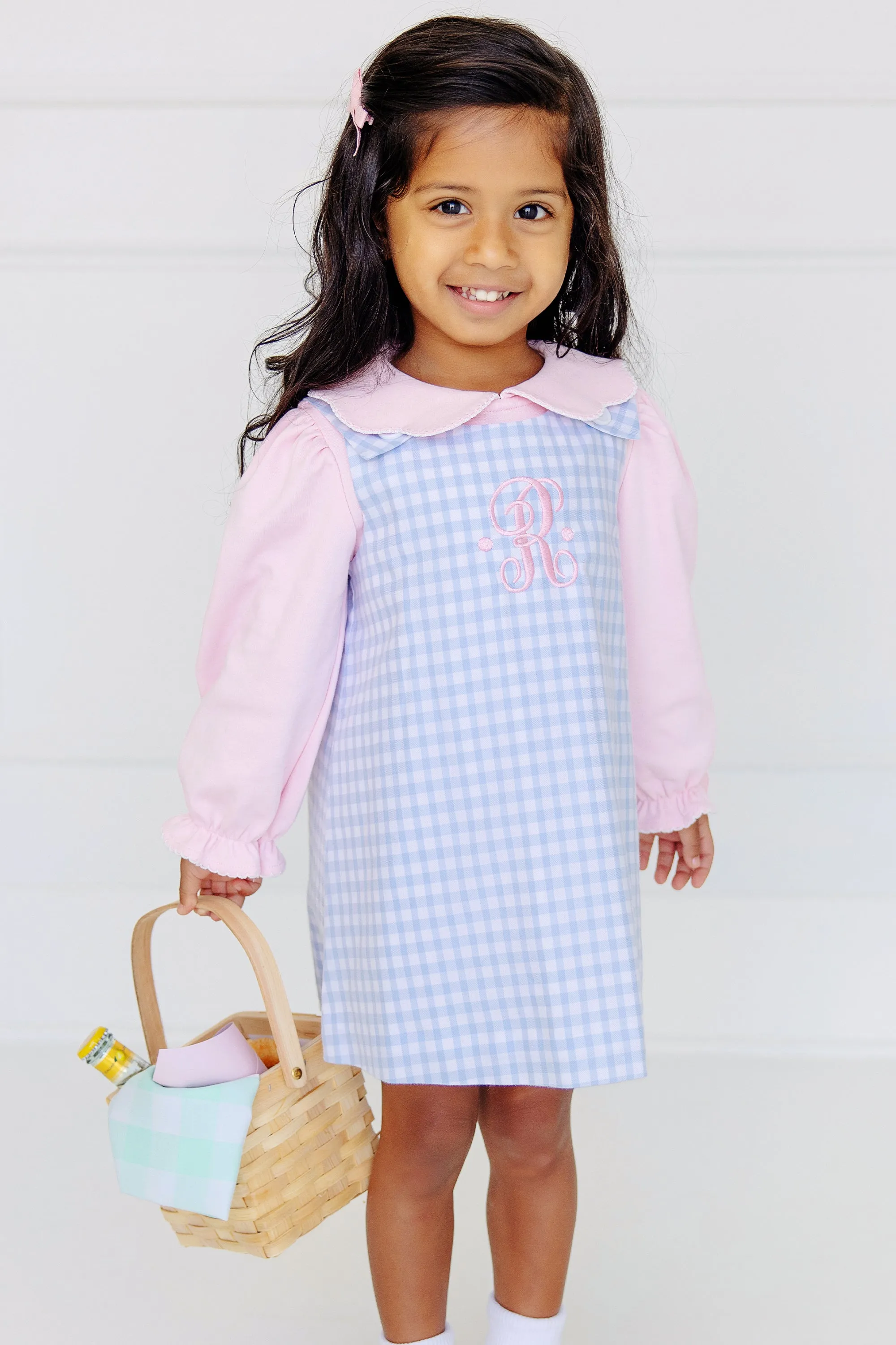 Juliet Jumper (Flannel) - Beale Street Blue Gingham