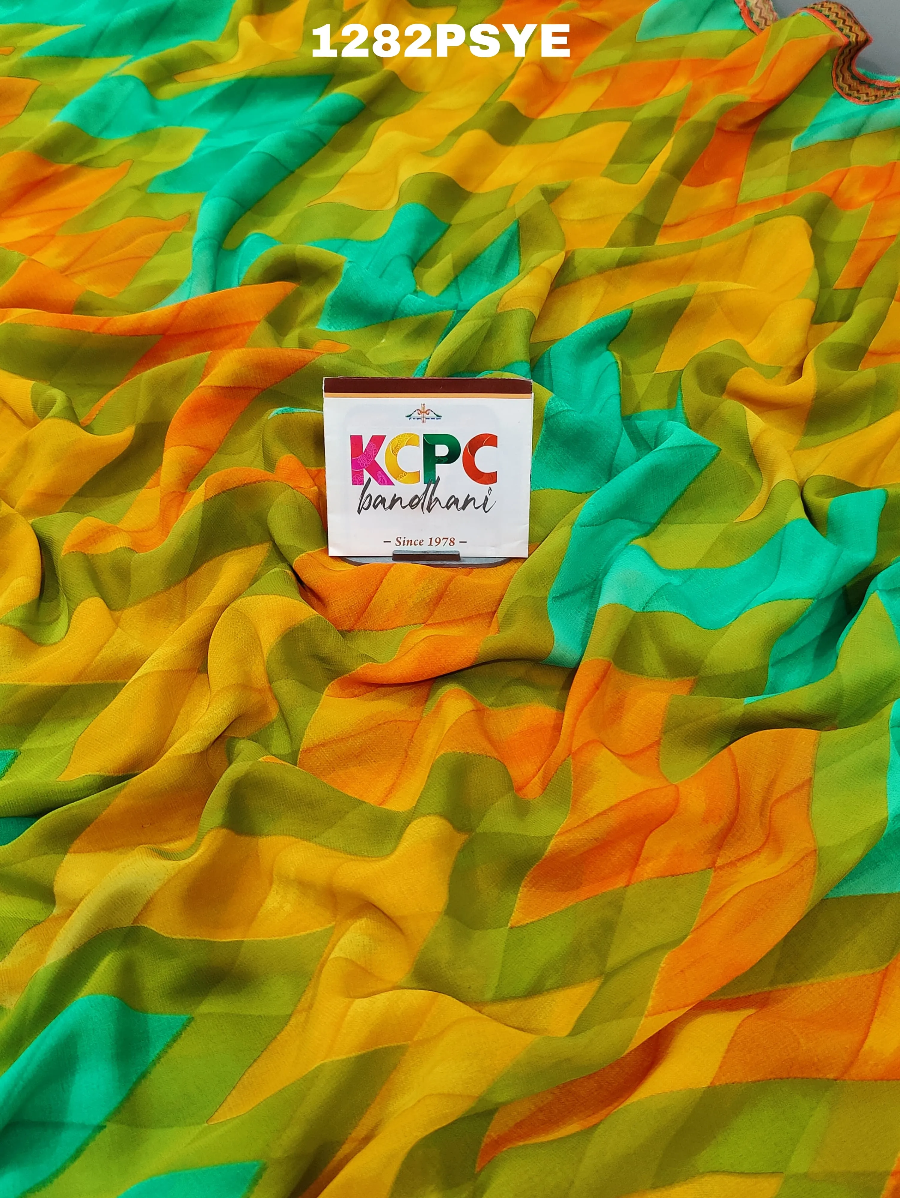KcPc New light Weight Fabric braso border printed Saree,SRD