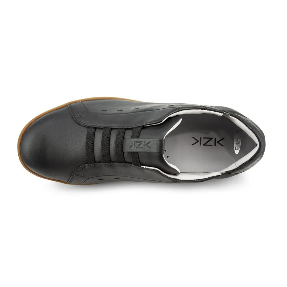 Kizik New York Mens Hands-Free Black Gum Shoes