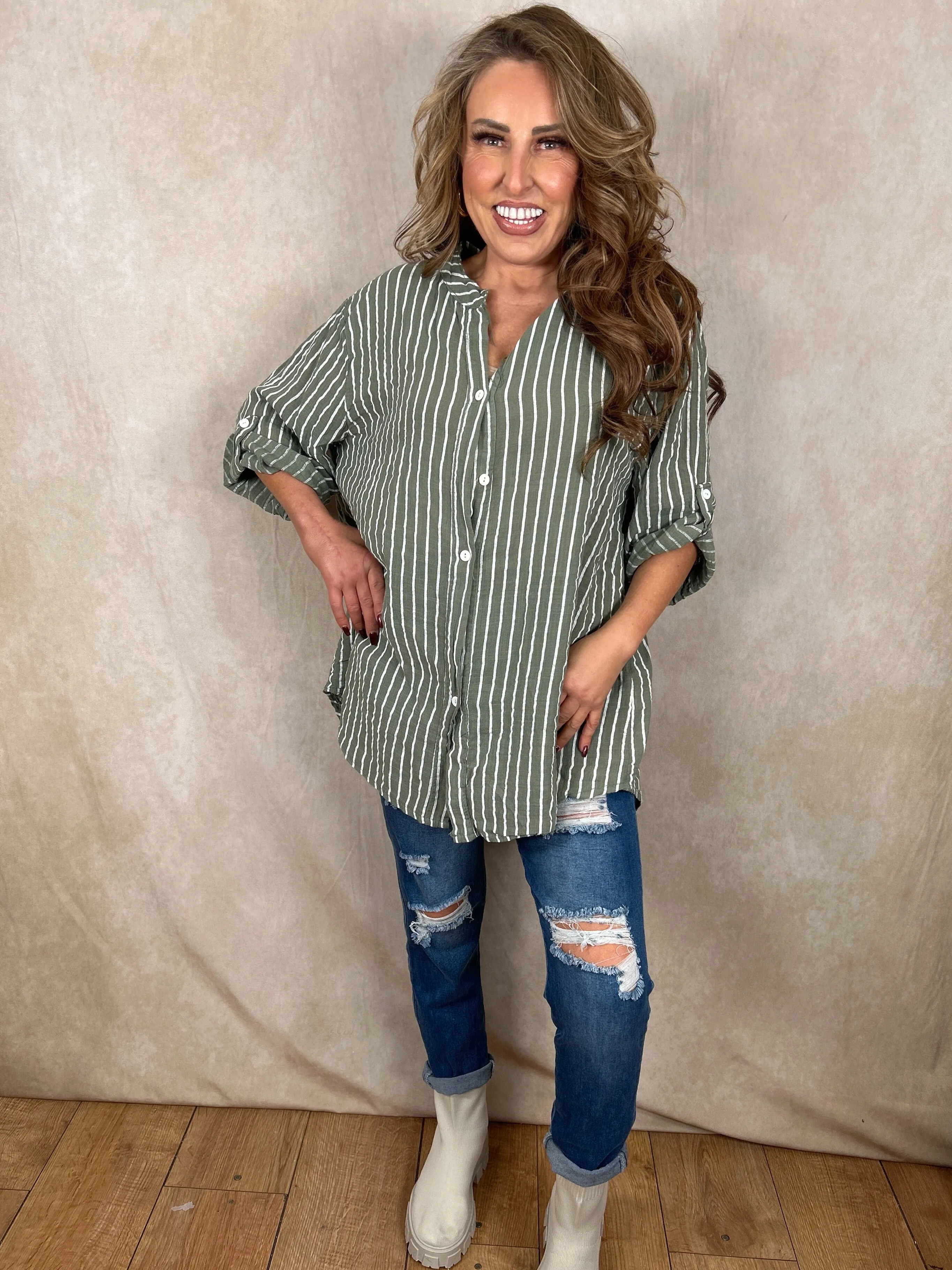 Lainie Striped Shirt