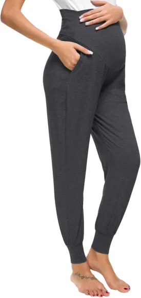 Liu & Qu Maternity Women's Casual Pants Stretchy Comfortable Lounge Pants