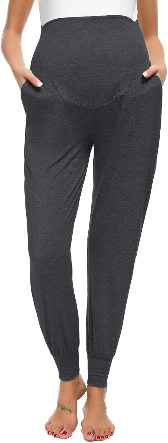 Liu & Qu Maternity Women's Casual Pants Stretchy Comfortable Lounge Pants