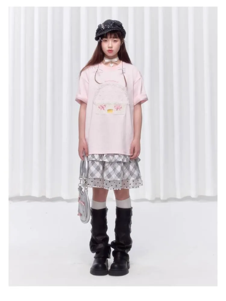 Loose casual T-shirt【s0000008040】