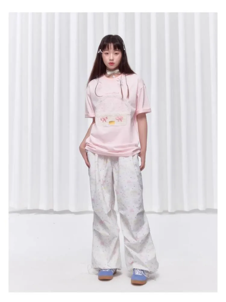 Loose casual T-shirt【s0000008040】