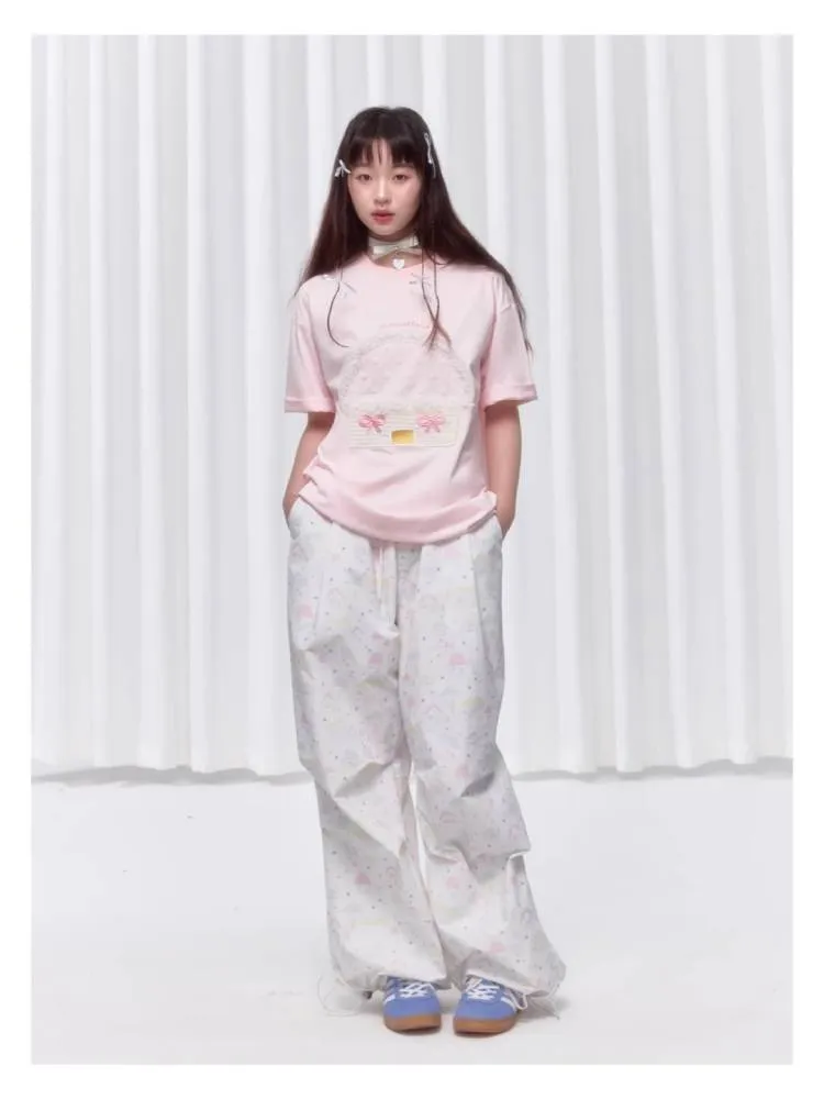 Loose casual T-shirt【s0000008040】