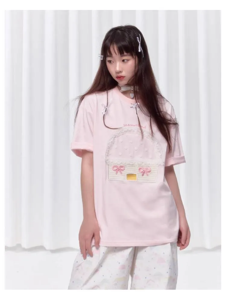 Loose casual T-shirt【s0000008040】