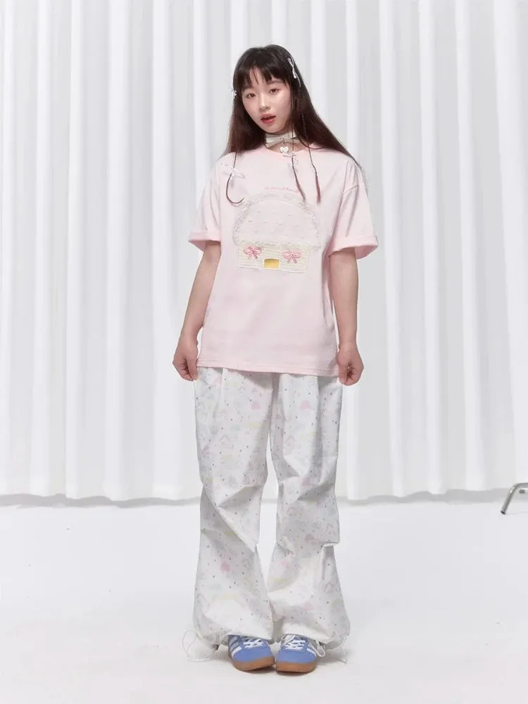 Loose casual T-shirt【s0000008040】