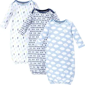 Luvable Friends Baby Girls' Cotton Gowns