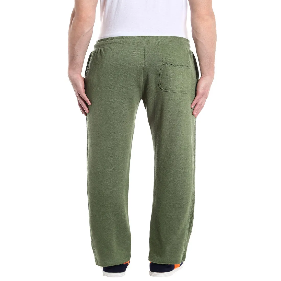 Masculino Latino Men Green Track Pants
