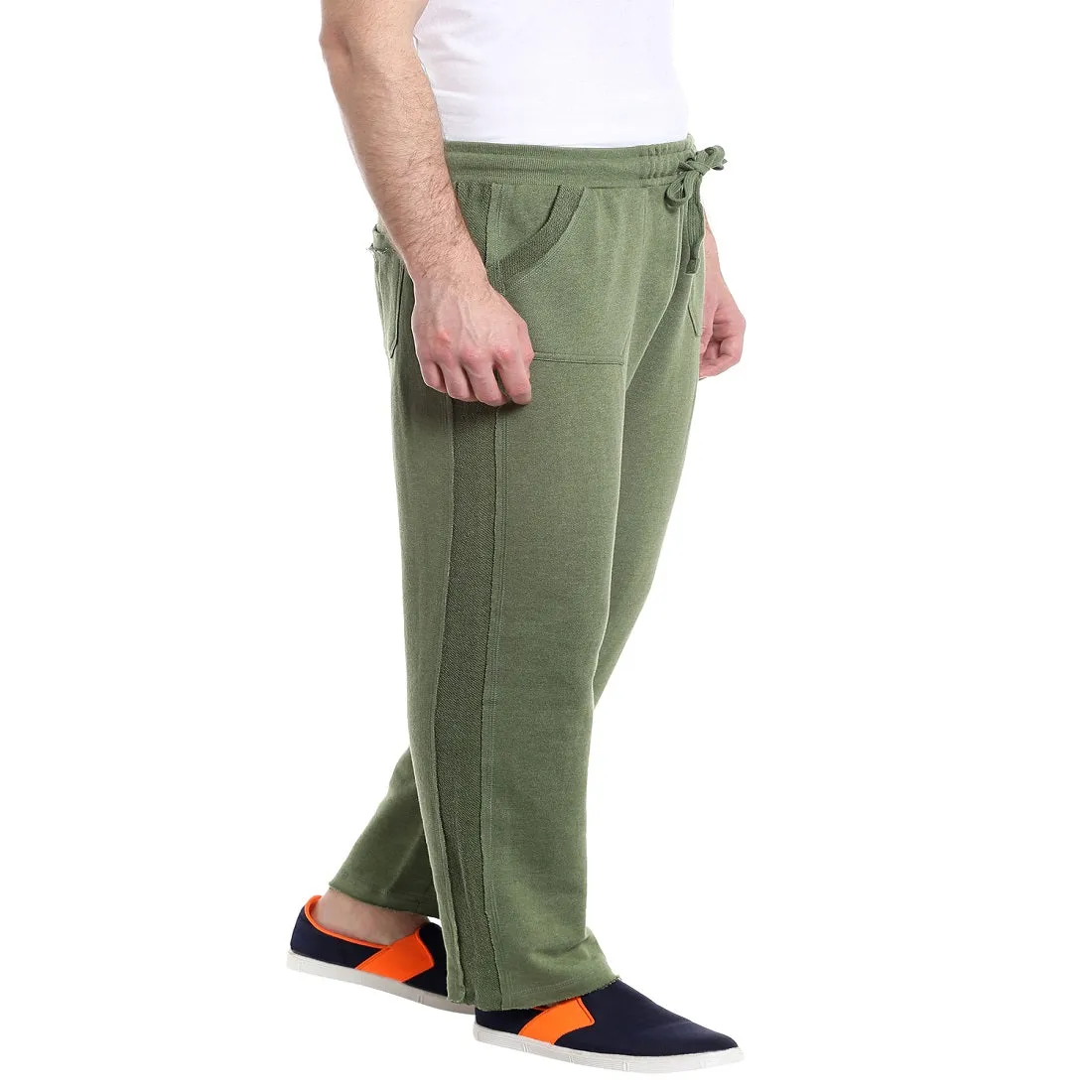 Masculino Latino Men Green Track Pants