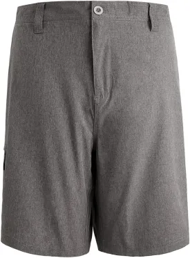 Mens Cargo Shorts Hybrid Amphibian Workout Pants Casual Athletic Golf Workout Lightweight Multi Pockets Twill Short