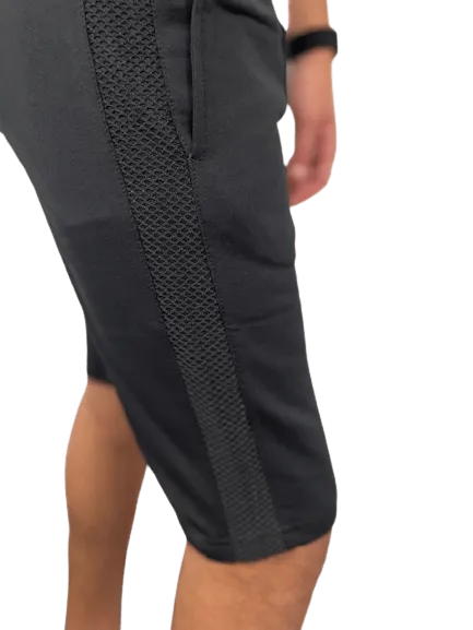 Men's Casual Shorts - Gym or Workout Shorts for Men, 3 Pair Pack of Navy, Black, or Gray