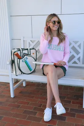 Pink Pickleball Sweater