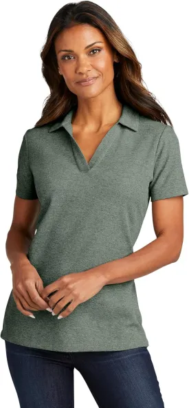 Port Authority Ladies C-Free Cotton Blend Pique Polo