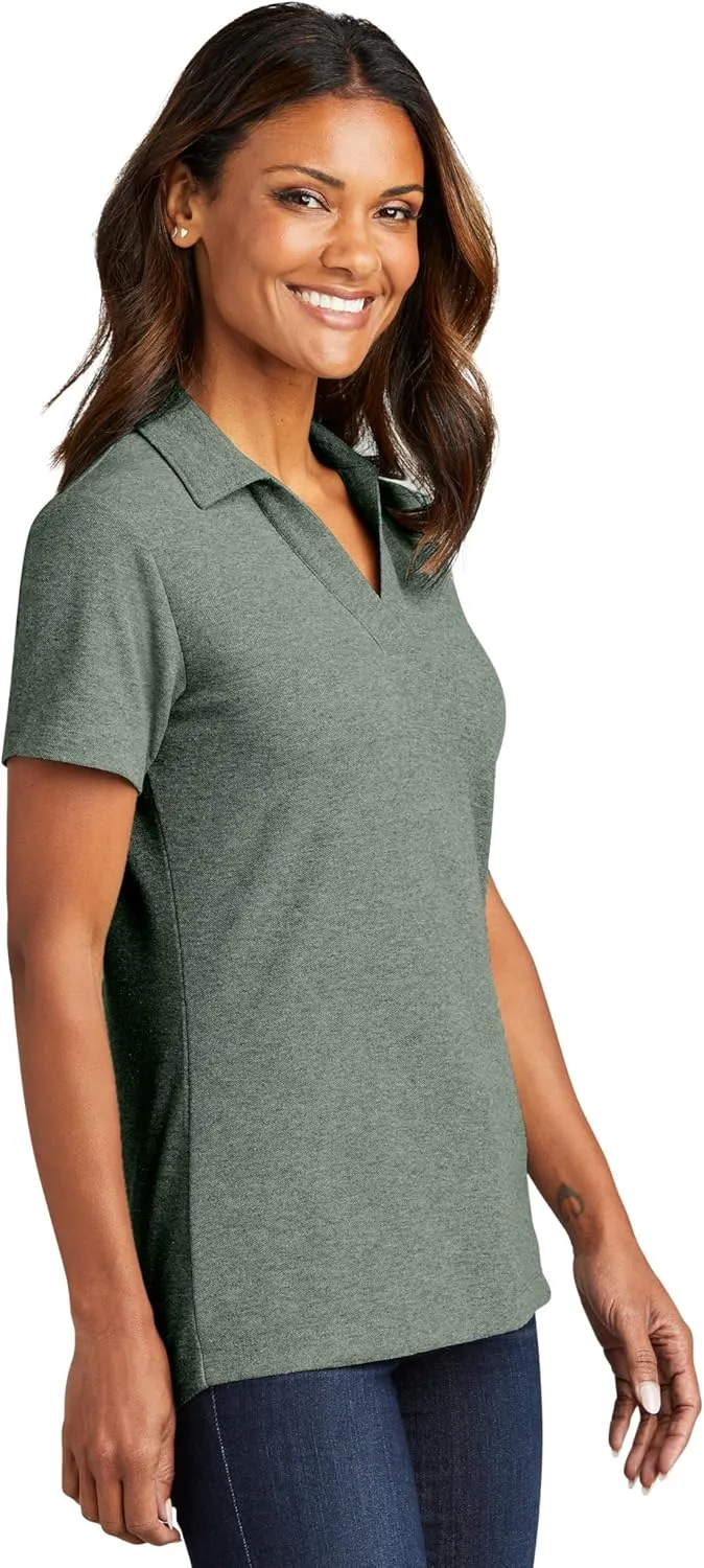 Port Authority Ladies C-Free Cotton Blend Pique Polo