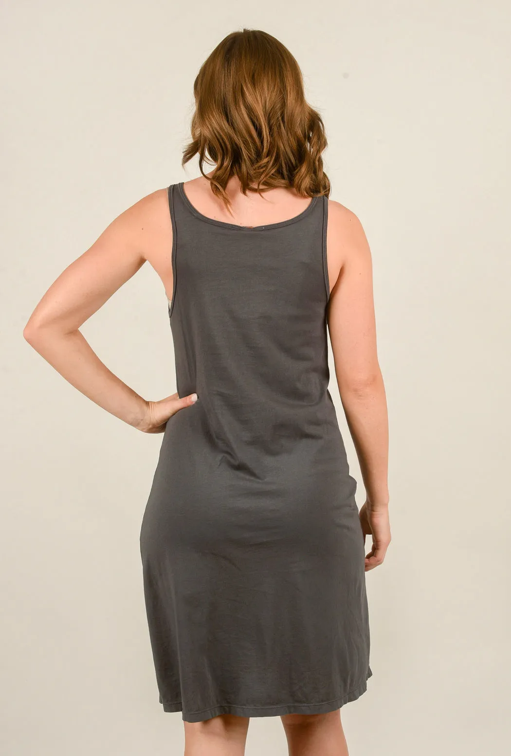 Portrait Dress, Graphite