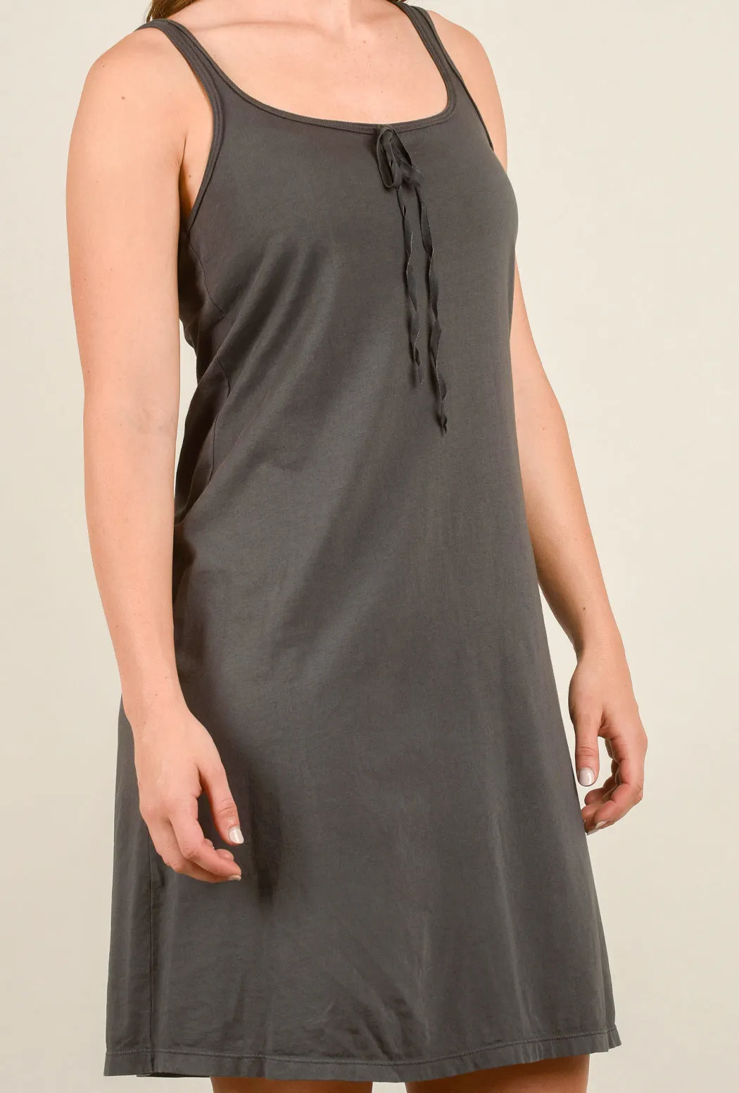 Portrait Dress, Graphite