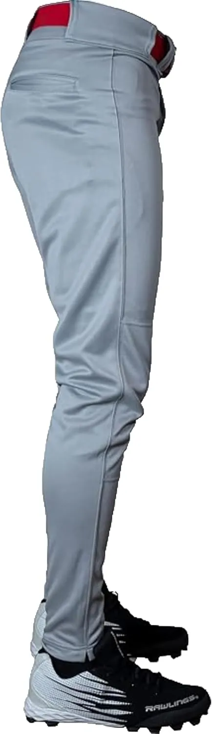 Rawlings Boys' Launch Series Baseball Pants | Tapered Jogger Fit | Youth Sizes | Solid | Multiple Colors