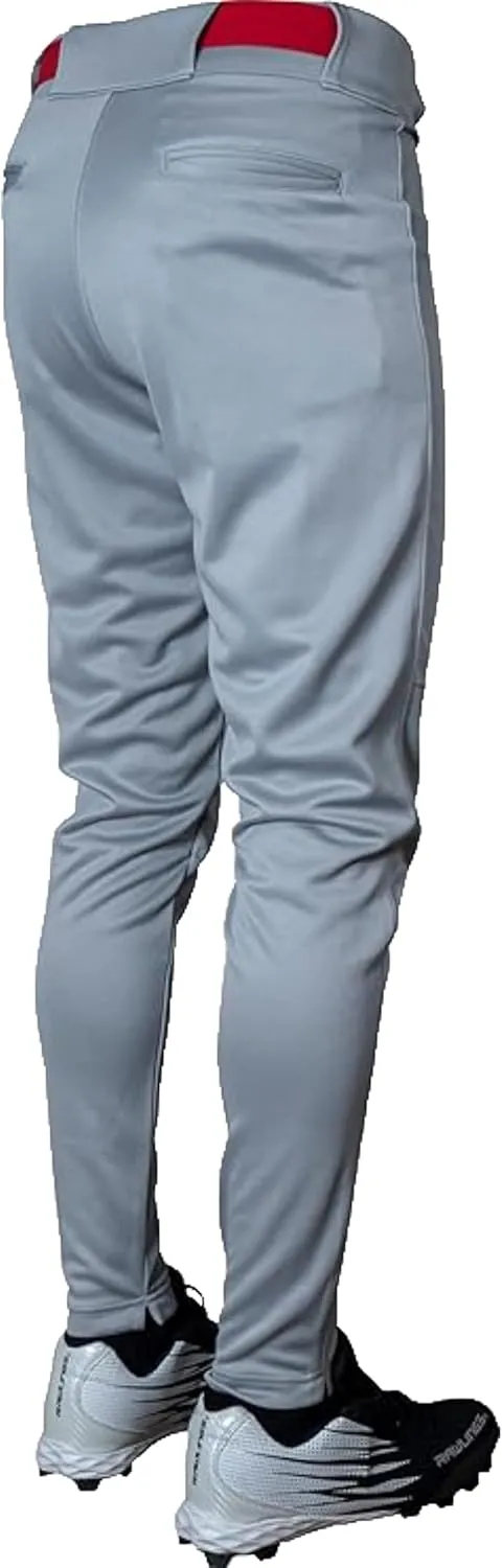 Rawlings Boys' Launch Series Baseball Pants | Tapered Jogger Fit | Youth Sizes | Solid | Multiple Colors