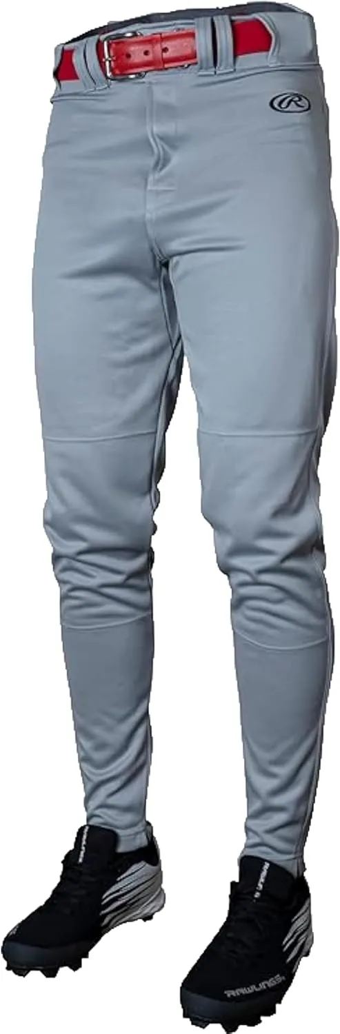 Rawlings Boys' Launch Series Baseball Pants | Tapered Jogger Fit | Youth Sizes | Solid | Multiple Colors