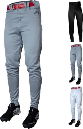 Rawlings Boys' Launch Series Baseball Pants | Tapered Jogger Fit | Youth Sizes | Solid | Multiple Colors