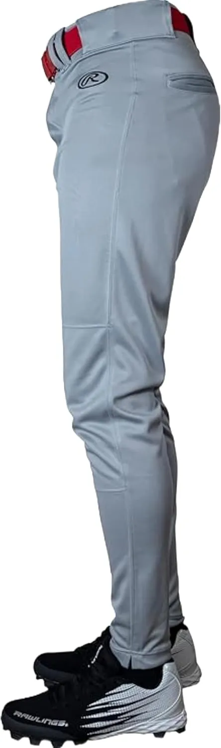 Rawlings Boys' Launch Series Baseball Pants | Tapered Jogger Fit | Youth Sizes | Solid | Multiple Colors