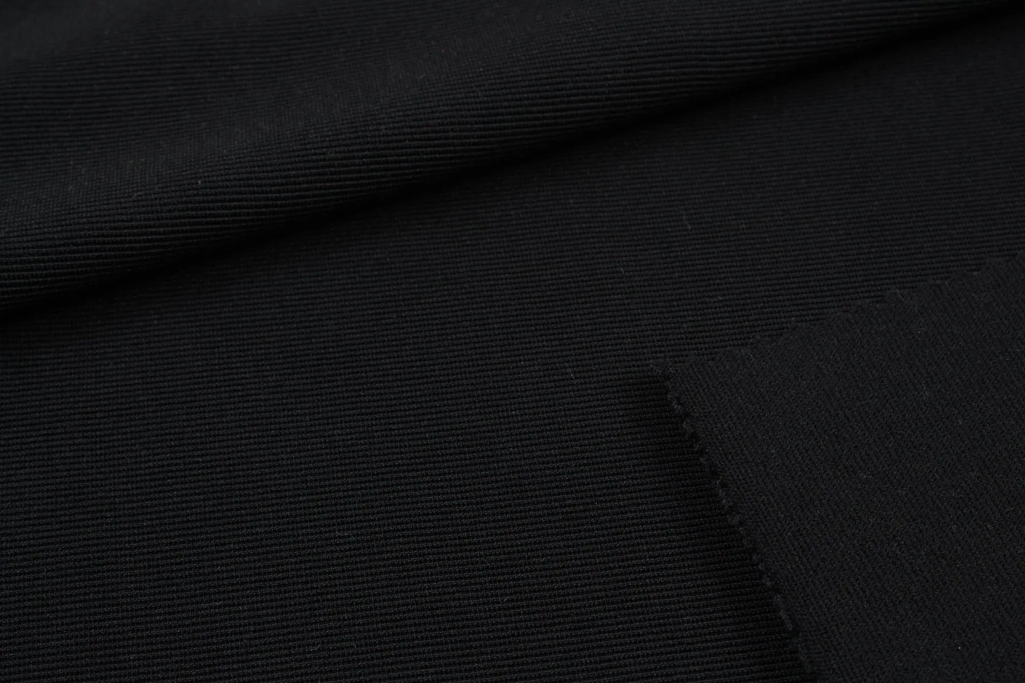 Recycled Polyester Stretch Ottoman for Activewear - 10 colors available