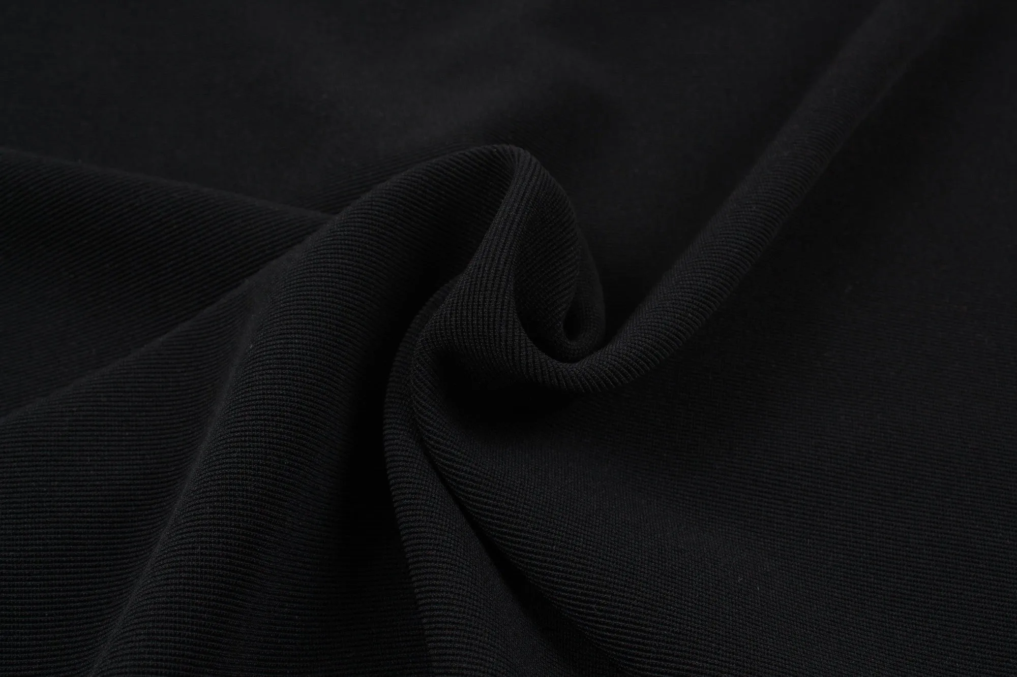 Recycled Polyester Stretch Ottoman for Activewear - 10 colors available