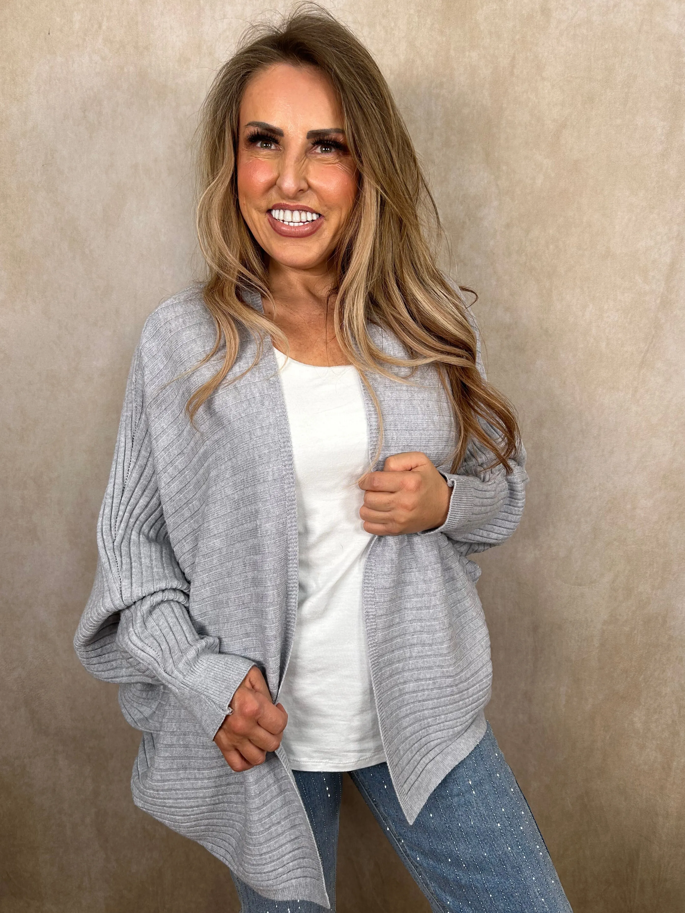 Rio Ribbed Cardigan