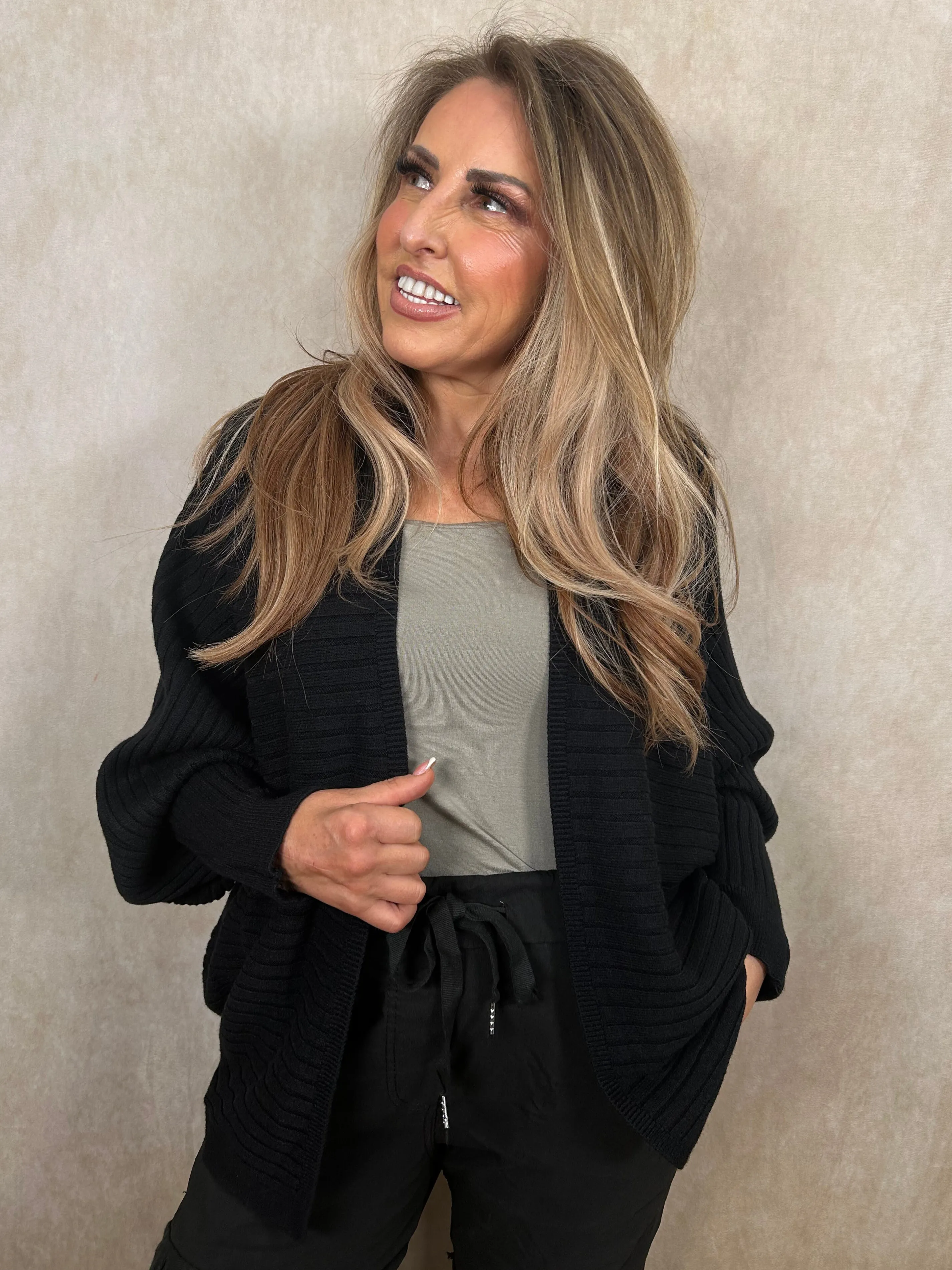 Rio Ribbed Cardigan