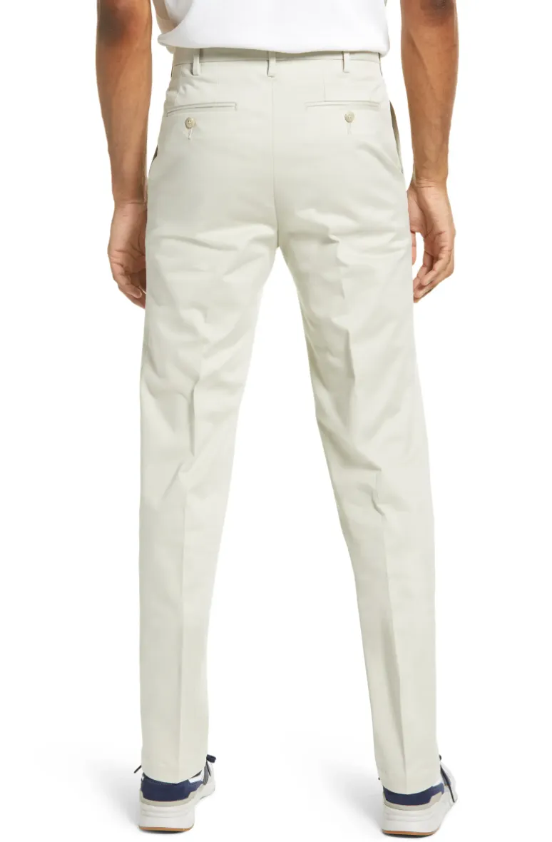 Stretch Vintage Twill<br>Flat Front<br>Trim Fit