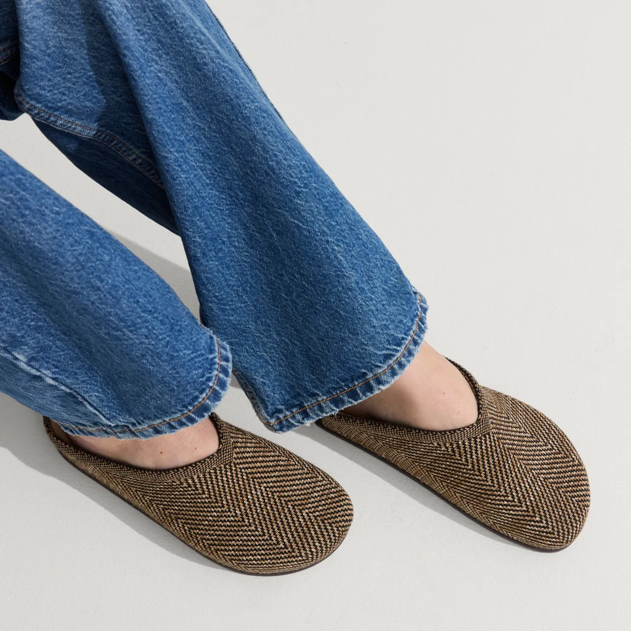 Spice Herringbone Casual Clog for Women