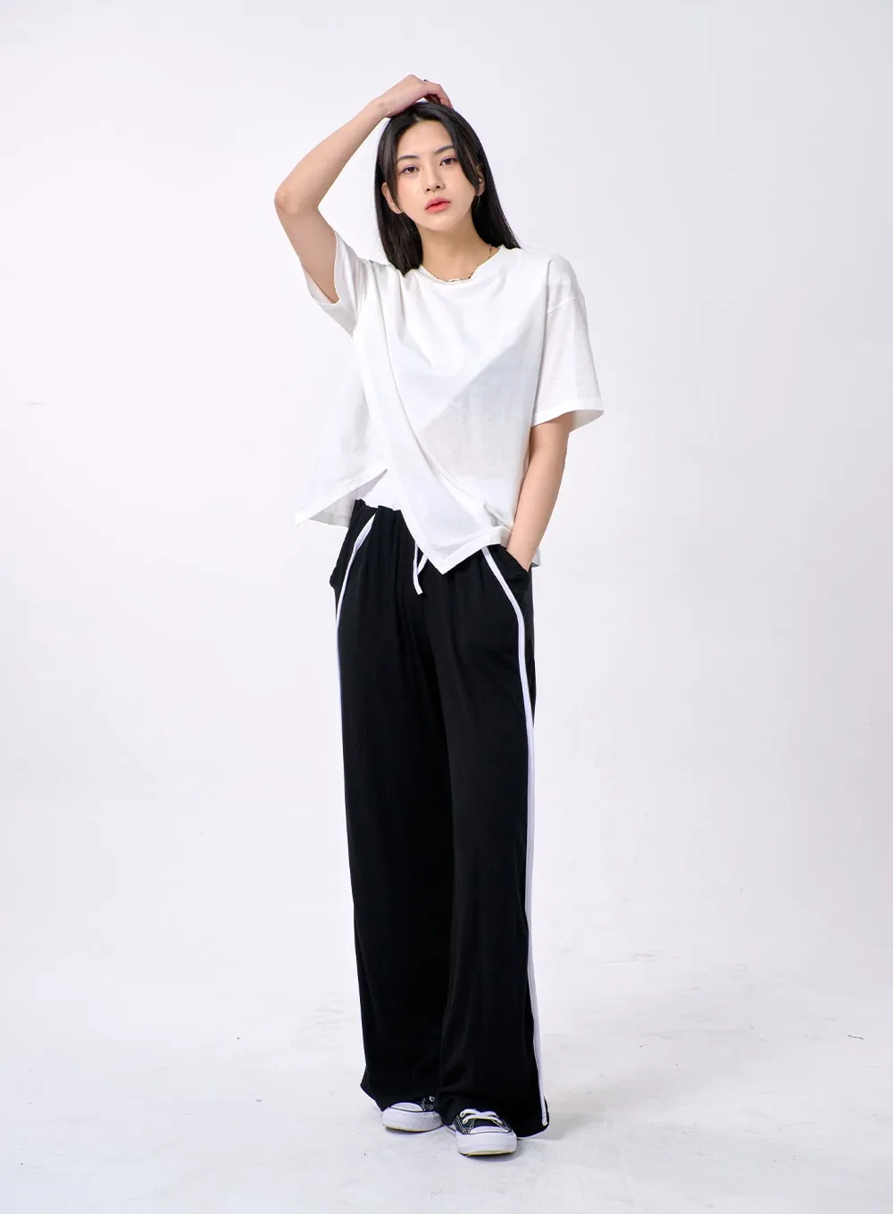Two Color Track Pants BA327