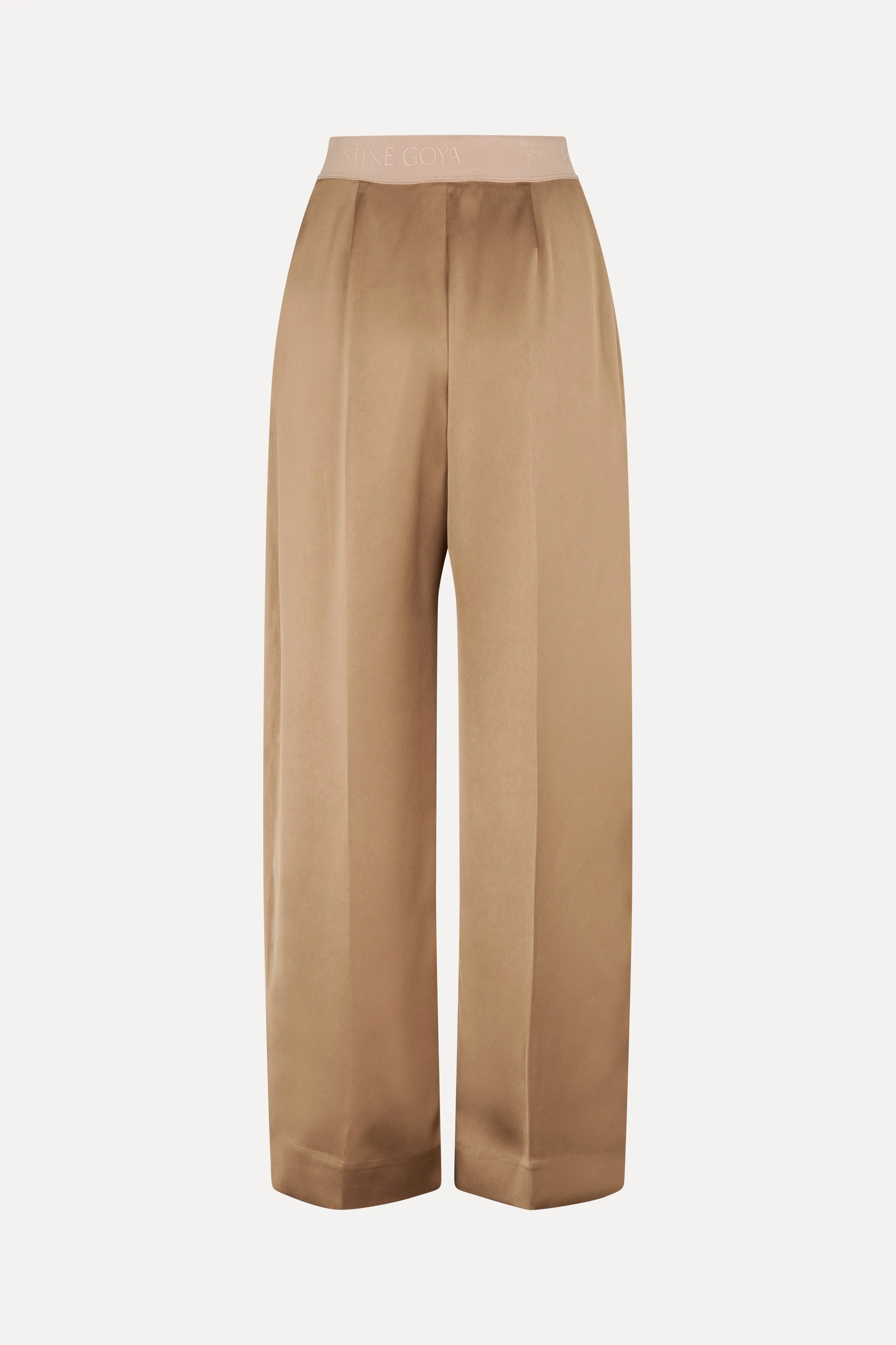 Wide Leg Long Pants - Tiger's Eye