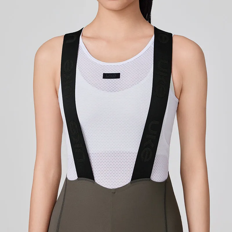 Women's Seamless Bib Shorts SI-1 Nimble-Pale Azalea