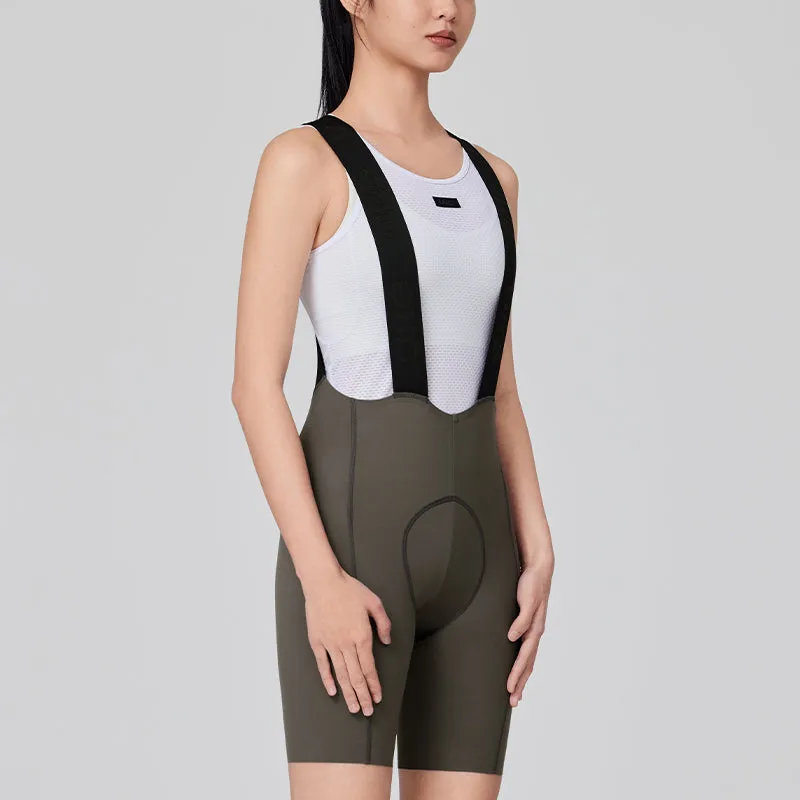 Women's Seamless Bib Shorts SI-1 Nimble-Pale Azalea